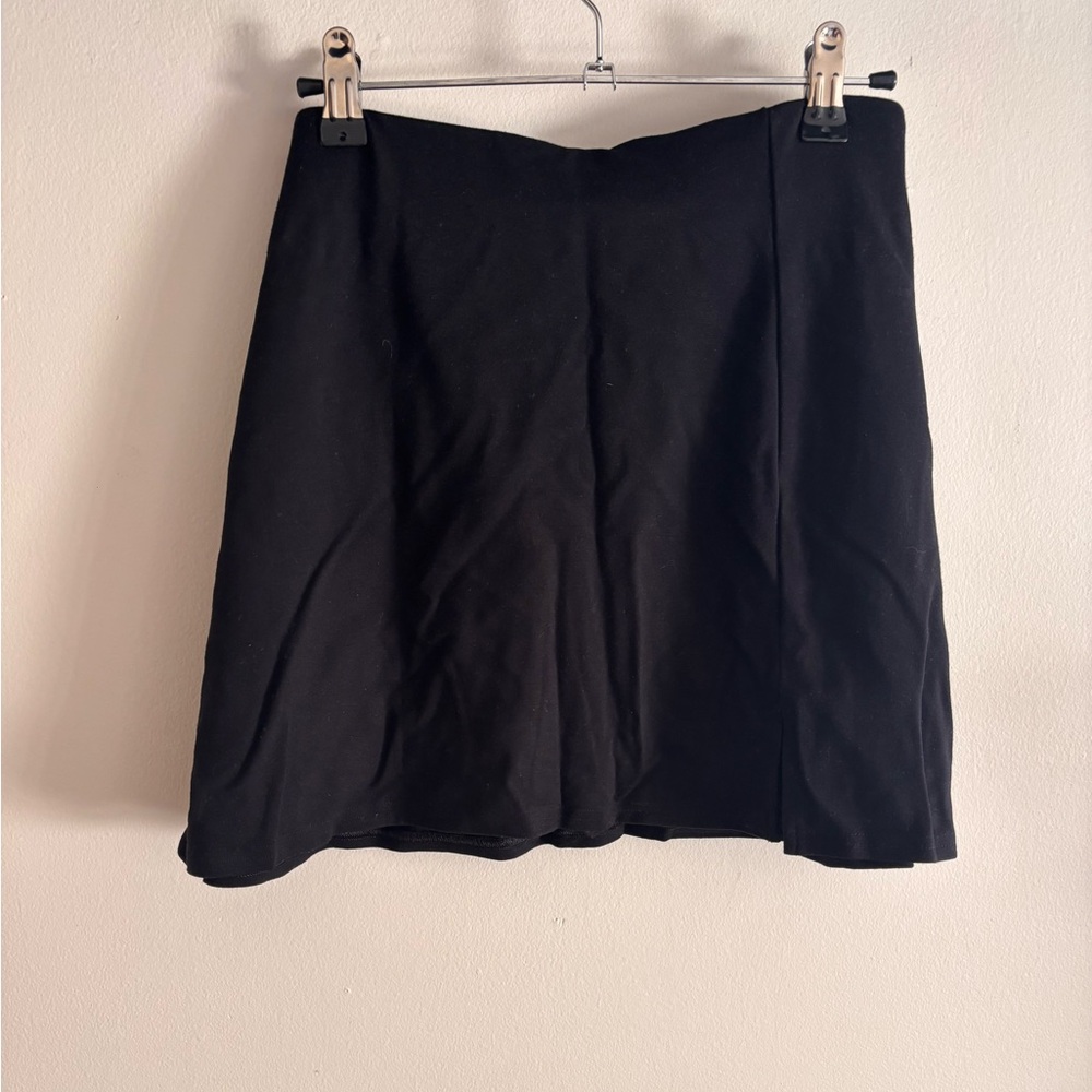 American Eagle Outfitters Black Mini Skort
